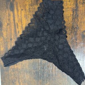 “Kiki de Montparnasse” Elegant Black Lace Women's panties XS